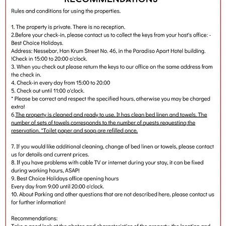 Paradiso 'в' 201 One Bedroom Apartamento